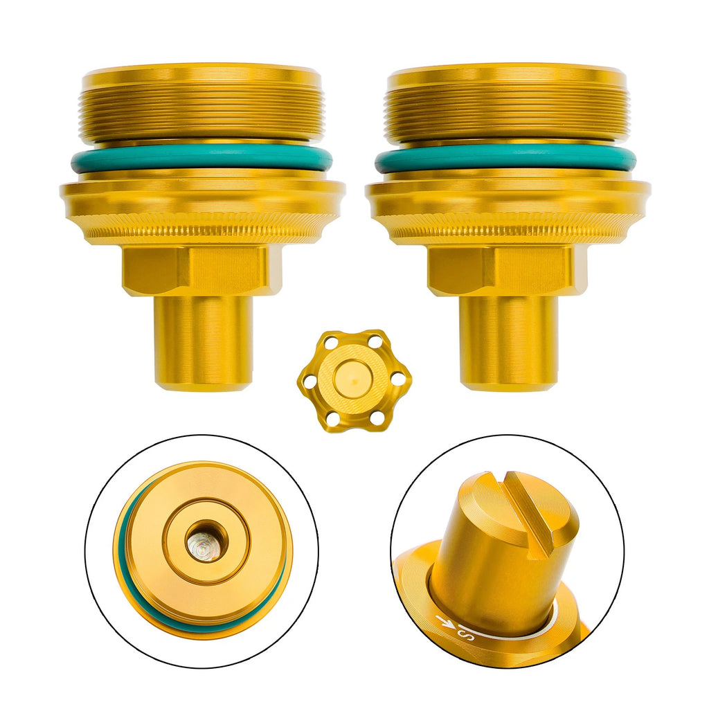 Pair Preload Adjuster Fork Bolts for Yamaha MT-03 (2019–2023)