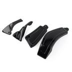 4X Gloss Black Frame Cover for Suzuki Boulevard M109 M109R (2006–2023)