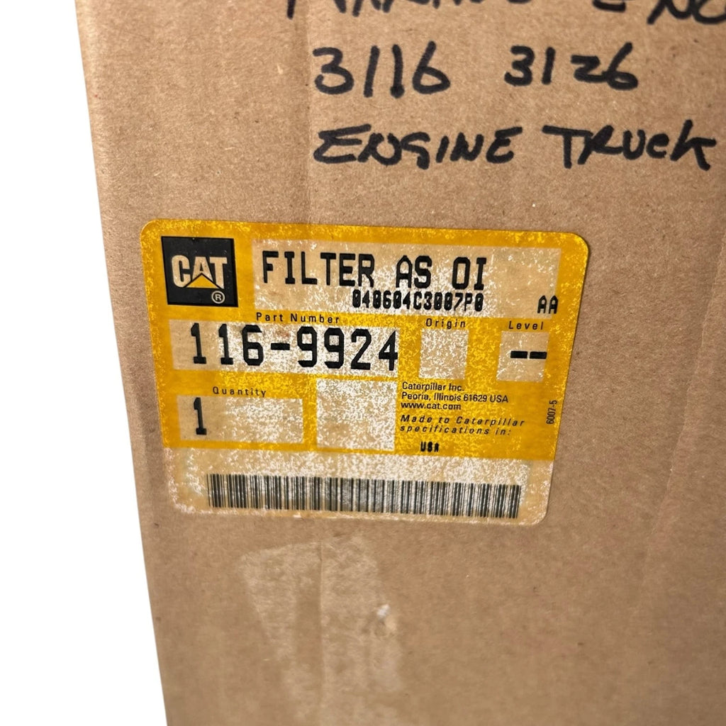 Marine Engine Oil Filter Assembly for Caterpillar CAT (OEM 116-9924)