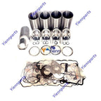 Overhaul Rebuild Kit V3800-CR-TI-EU04 for Kubota KX161 B3350