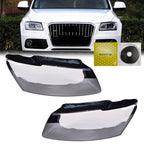 Headlight Lens Cover Set for Audi Q5 (2013–2017) - Left & Right