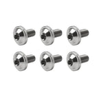 6 x M6x10mm Alloy Torx Head Screws for Titan Motorcycle Bike
