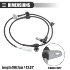 Front Left ABS Wheel Speed Sensor for Mazda CX-7 (2007–2012) NO.EG234373X