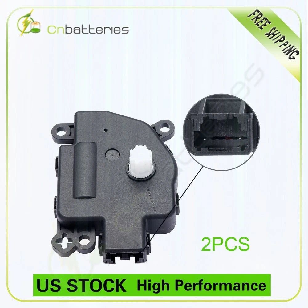 2X HVAC Air Blend Door Actuator for Chrysler Voyager Dodge Caravan (2006–2007)