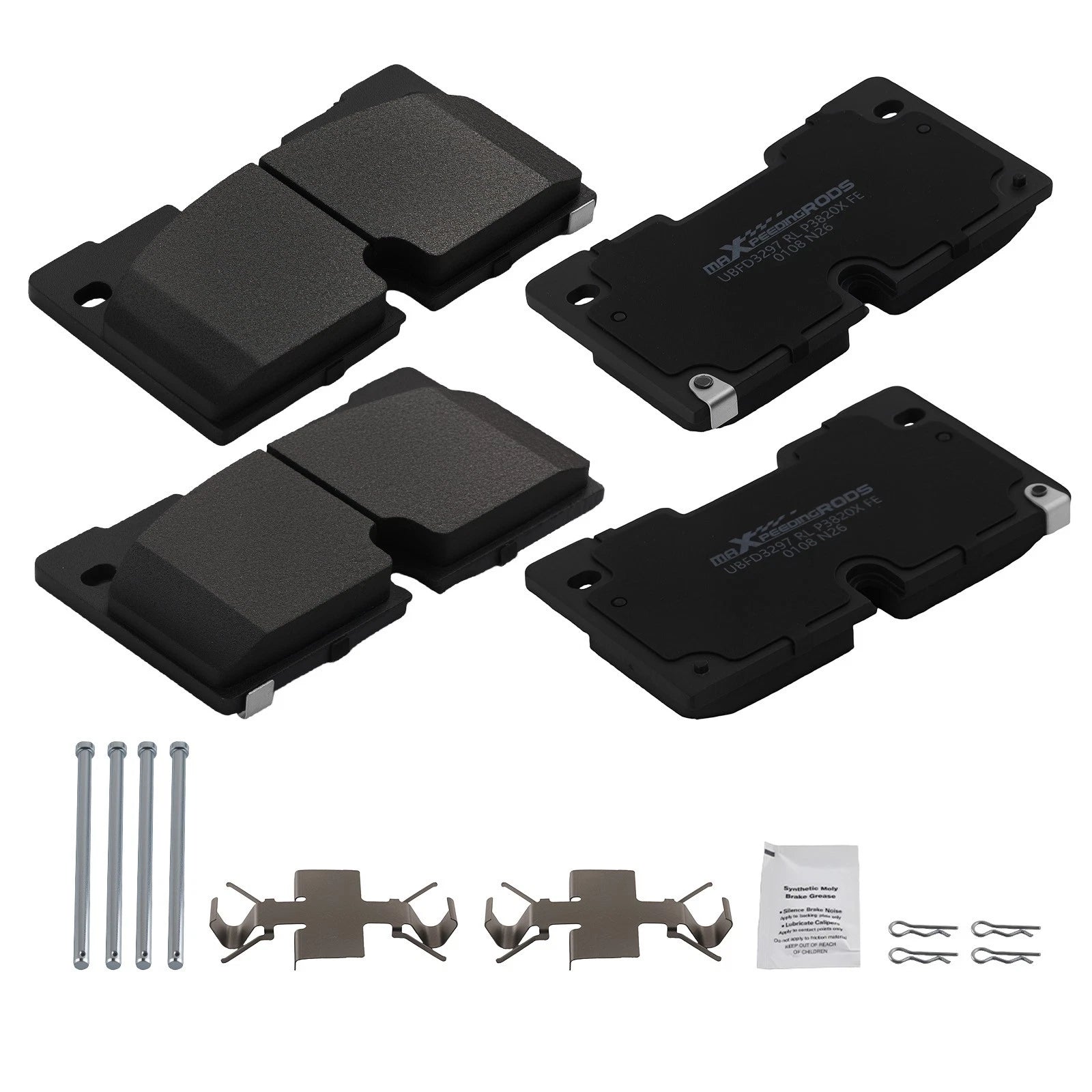 Set of 4 Front Brake Pads for Cadillac Escalade / GMC Yukon XL (2021–2024) P2173