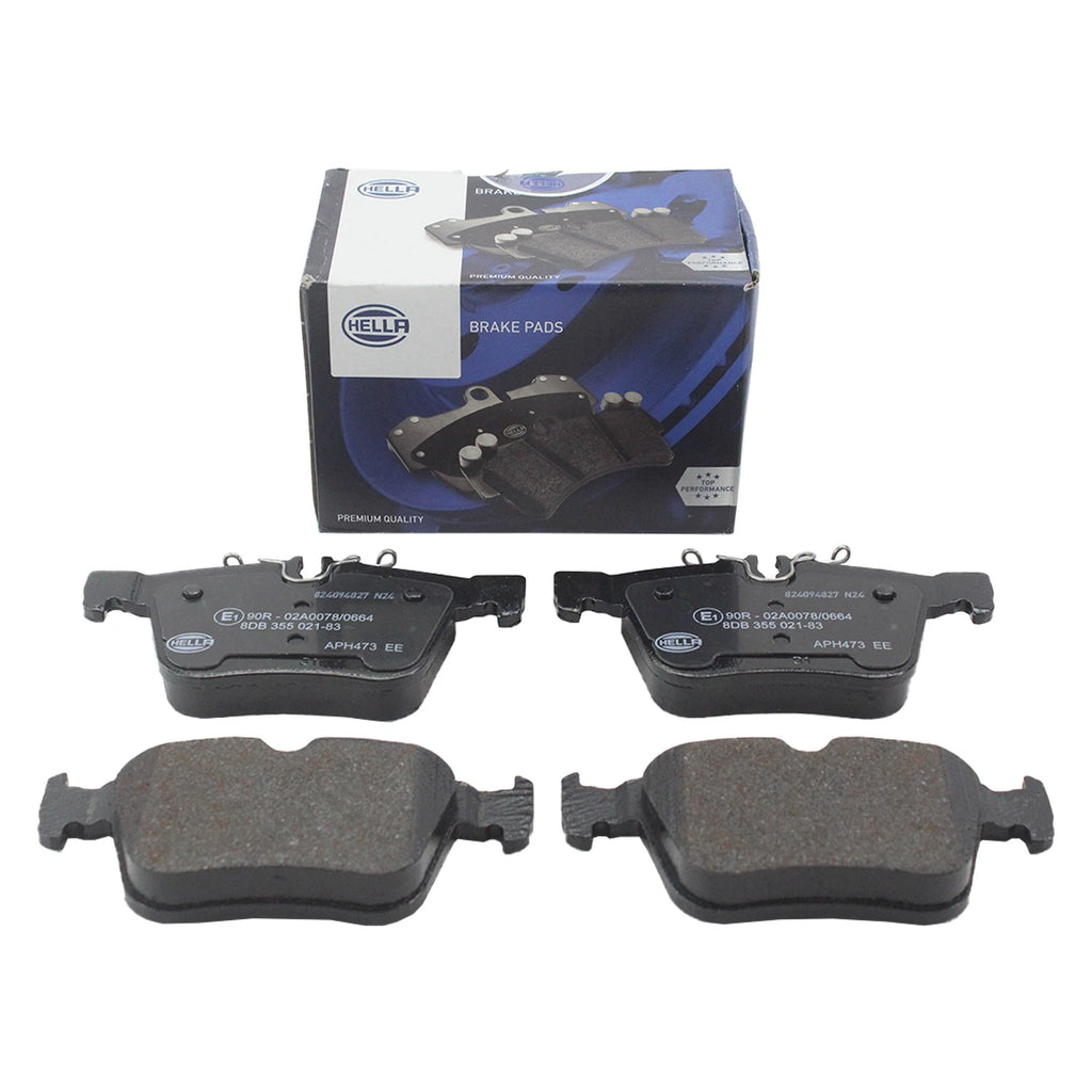 Set of 4 Rear Disc Brake Pads for Mercedes W205 C300 C350e C400 (355021831)