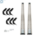 Set of 2 Running Boards for Dodge Ram 1500 Crew Cab (2019–2024)