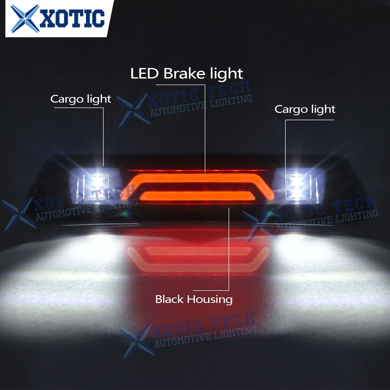 LED Third Brake Cargo High Mount Light Replacement for Ford F-150 (2009-2014)