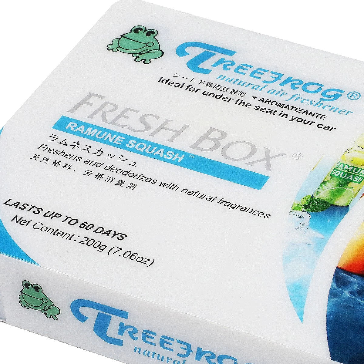 6x Treefrog 200g Ramune Squash Scent Air Freshener for Car (Universal)