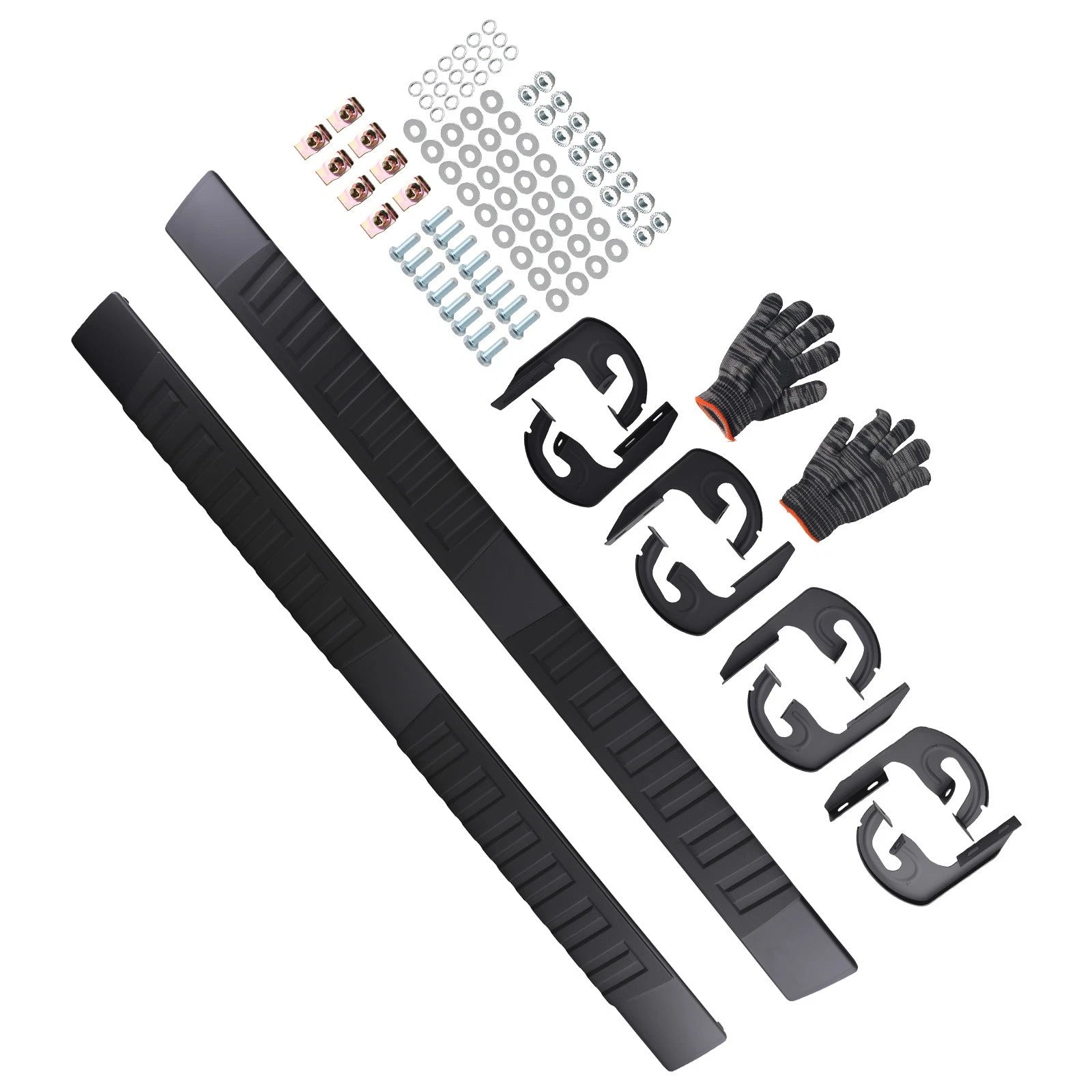 Anti-Slip Running Boards for Ford F-150 Super Crew (2004–2014) 6in