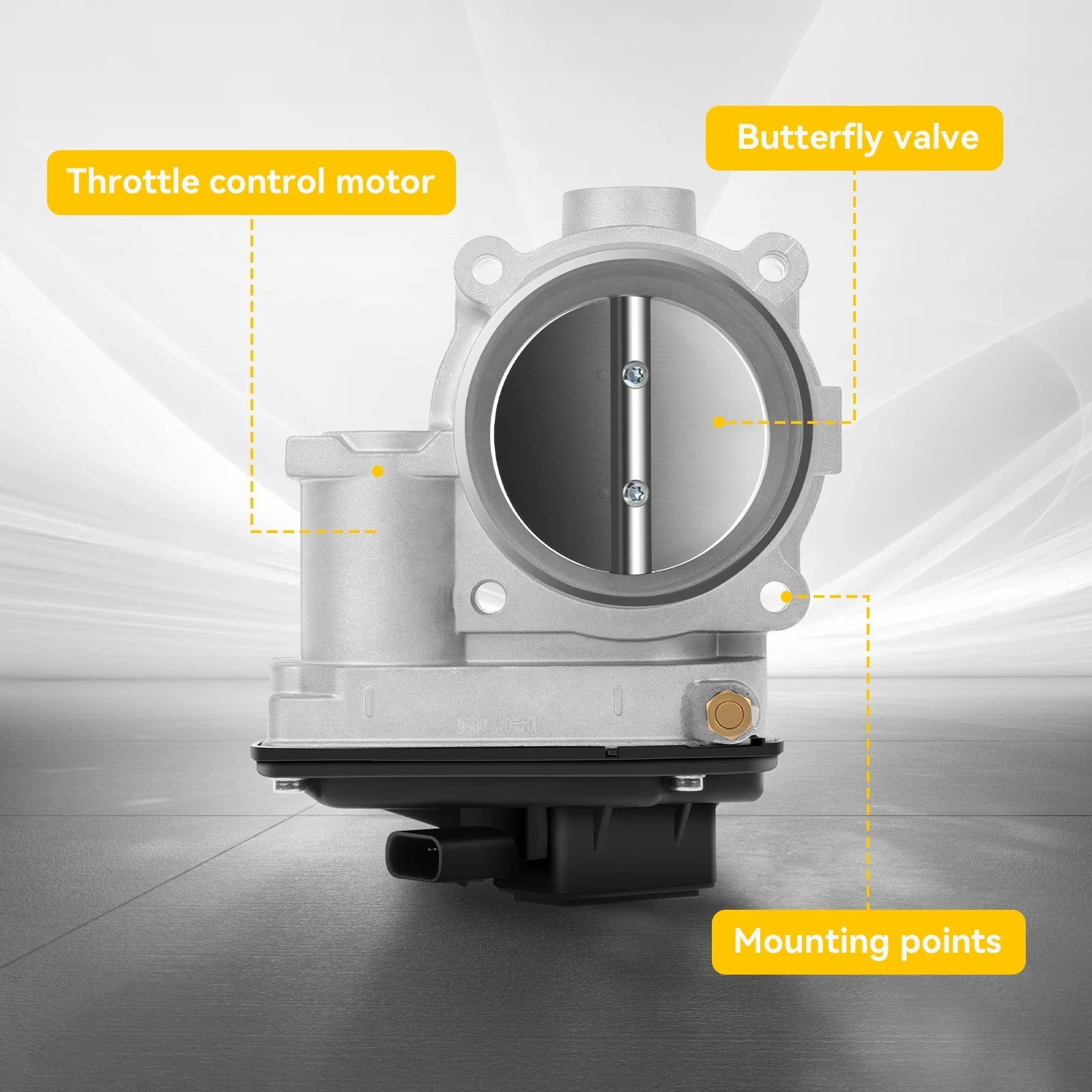 Throttle Body for Ford Fusion V6 3.5L (2010–2012)