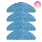 Set of 4 Mop Pads for MEDION Robot Vacuum (Compatible Models)