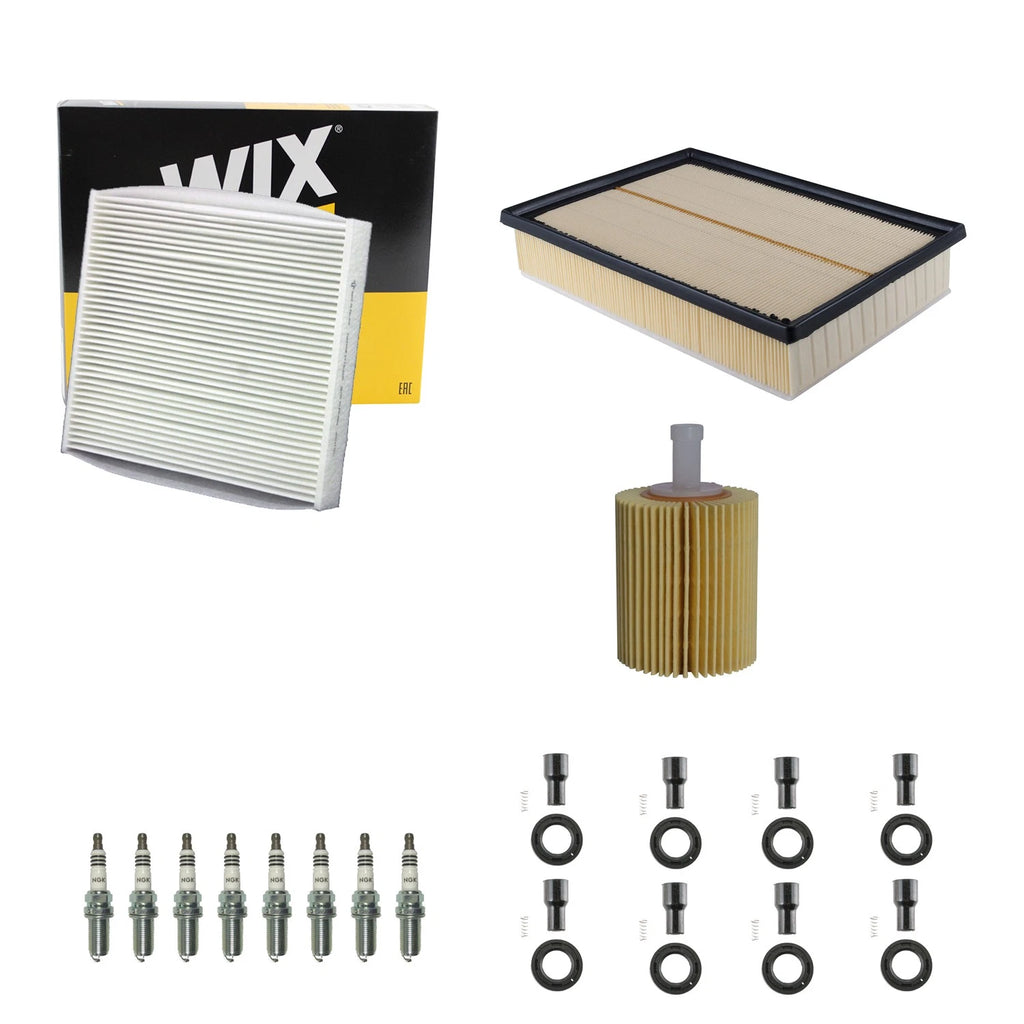 Denso Tune Up Kit with NGK 8 Spark Plugs & Boots for Lexus GX460 (2010–2023)