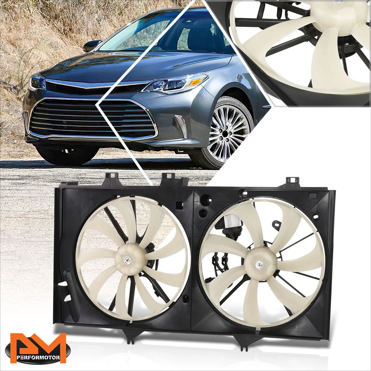 Radiator Cooling Fan Assembly for Avalon/Camry/ES350 2012–2018