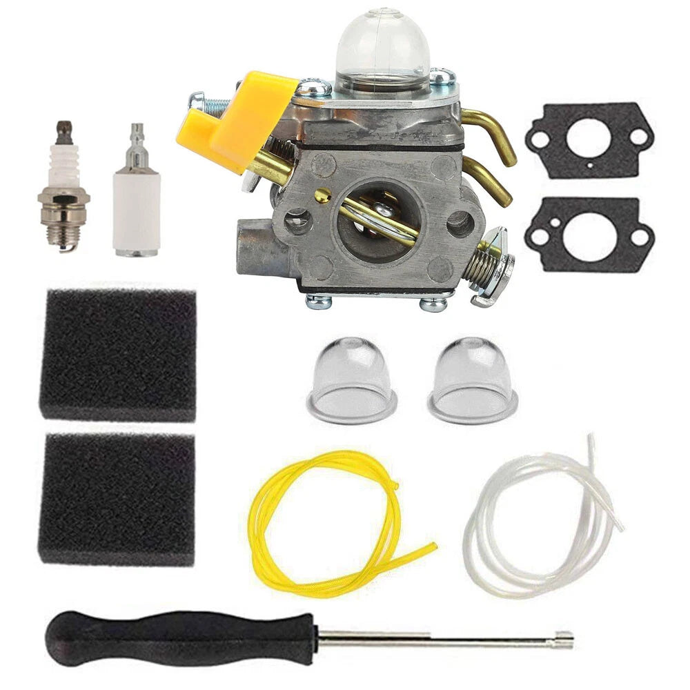 Set of Carburetor Parts for Homelite Ryobi Zama 26cc 30cc (C1U-H60, C1U-H60E)