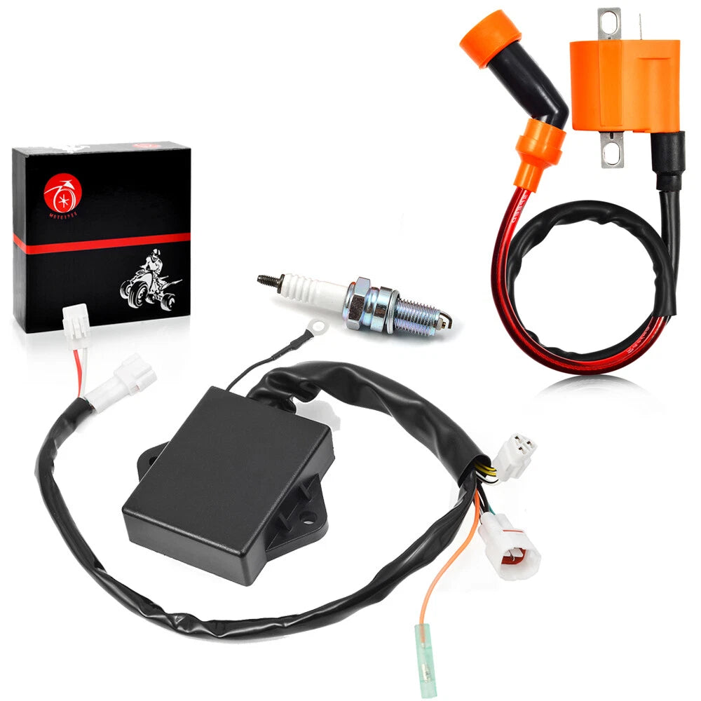 Ignition Coil & CDI Box for Yamaha Warrior 350 YFM350X YFM350XH (1996)