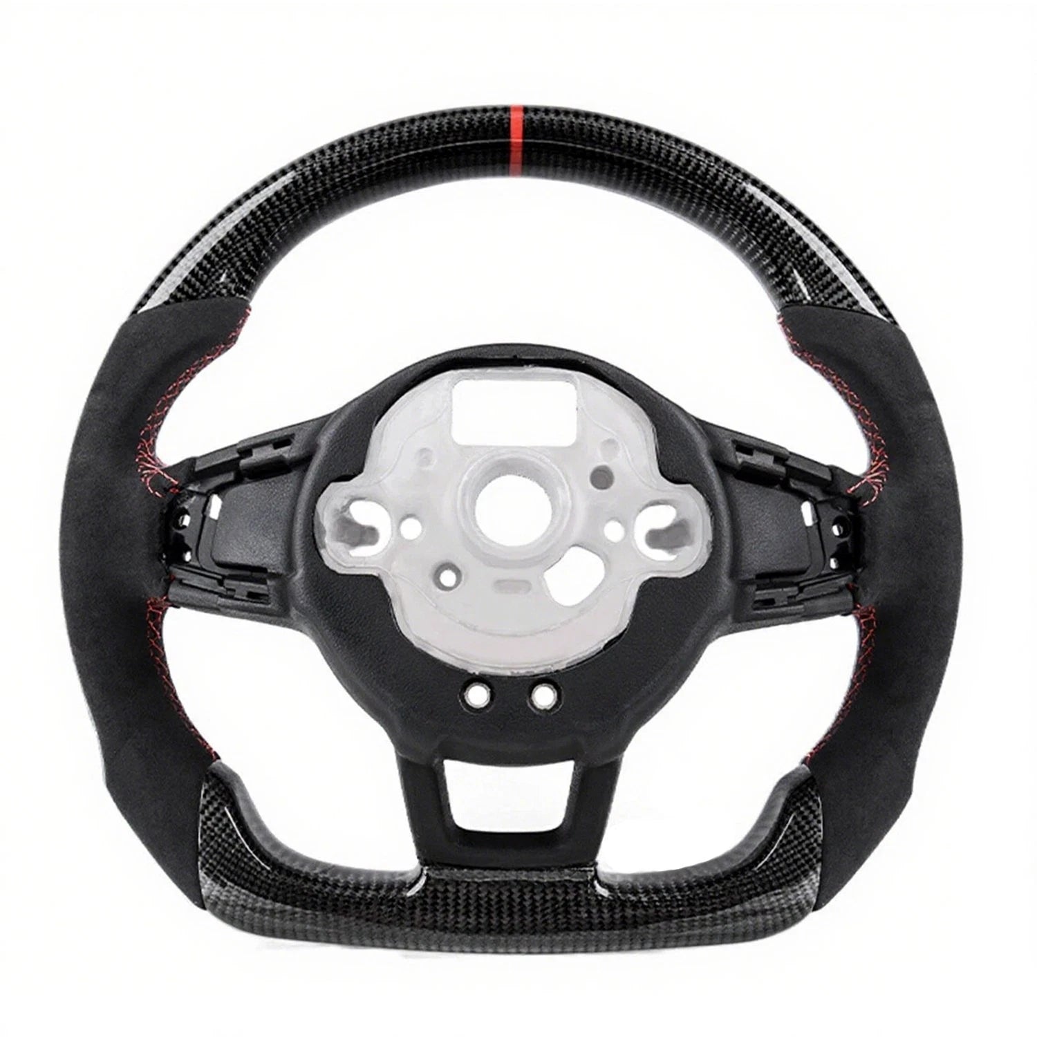 Real Carbon Fiber Sport Steering Wheel for Volkswagen Golf MK7 GTI (2015–2020)