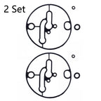 Set of 2 Carburetor Bowl Gaskets for Nikki B&S (N/A) 698781 796184 799727