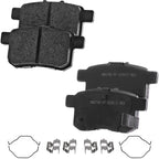 Brake Disc Rotors and Pads Kit for Honda Accord (2008–2017)