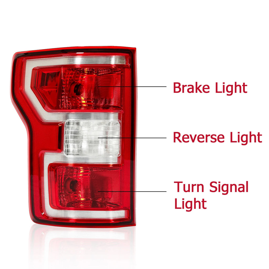 Set of 2 Brake Tail Lights for Ford F150 (2018-2020)