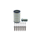 Wix Engine Oil Filter & Denso 6 Iridium LL Spark Plugs for W203 C280 C350 (2001–2007)