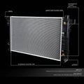 Full Aluminum Core Radiator for Dodge Ram/Ramcharger (1994–2002) DPI 1552