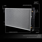 Full Aluminum Core Radiator for Dodge Ram/Ramcharger (1994–2002) DPI 1552