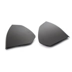 Pair ABS Front Door Upper Cover Trim Black for Mercedes E-Class W211 (2003–2009)