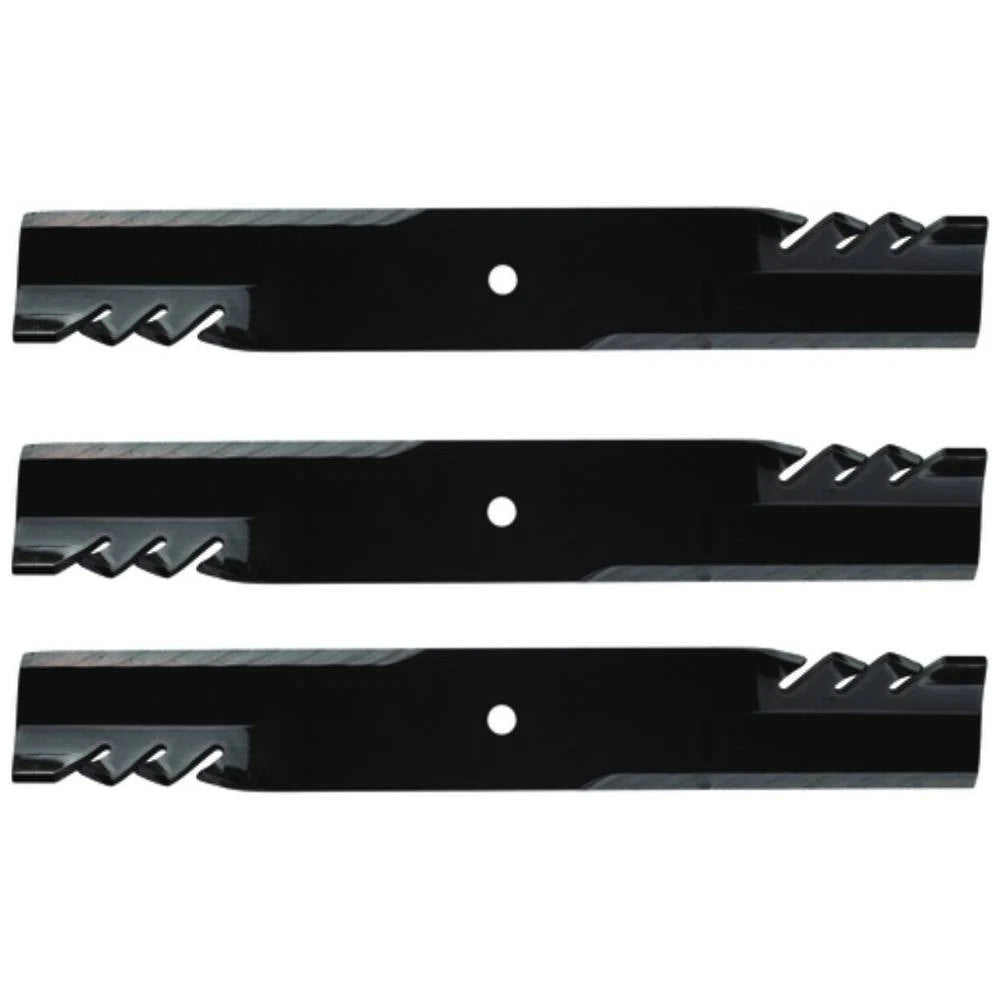 3PK Mulching Blades for Hustler Raptor SD Fastrak (48") Repl 795757 601123