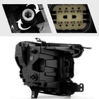 Full LED Black Trim Headlight for GMC Yukon XL Denali AT4 (2021–2024)