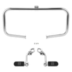Chrome Engine Guard Highway Bar & Foot Pegs for Harley Touring (1997–2008)