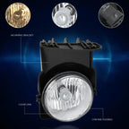 Fog Light for GMC Sierra 1500-3500 HD (2003–2004) RH OE Style