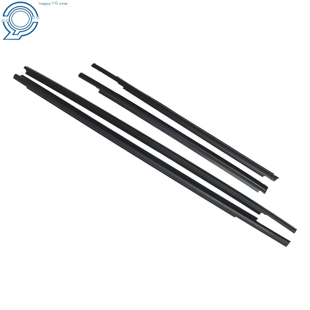 Set of 4 Outside Window Weatherstrip Seals for Yaris Sedan (2007–2016)