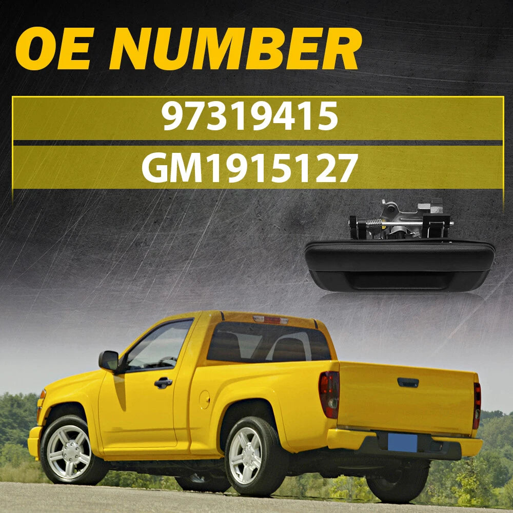 Tailgate Latch Handle for GM Colorado GMC Canyon (2004–2014) Black