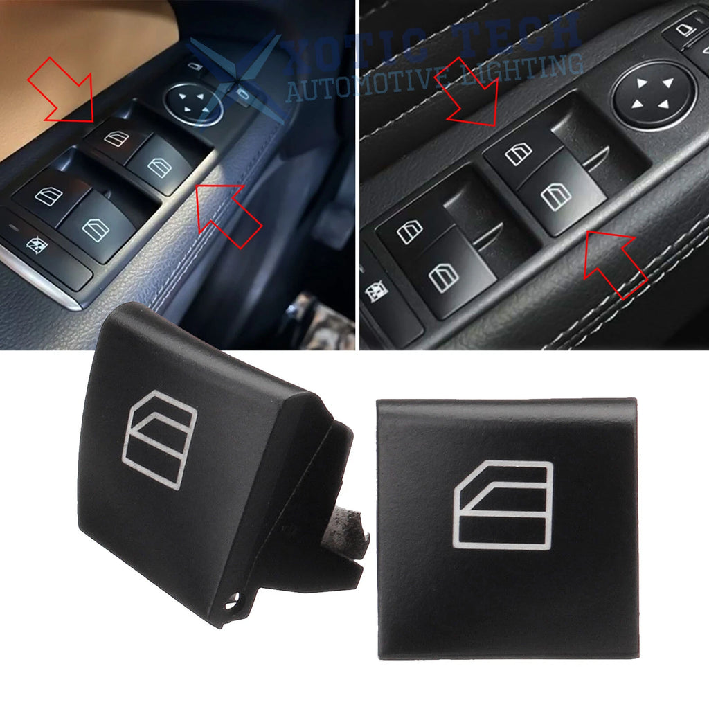 Driver Window Switch Button Cap for Mercedes ML GL R Class (2005–2012)