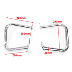 Chrome Engine Guard Highway Crash Bar for Yamaha V-Star XVS400 XVS650 (1998–2016)