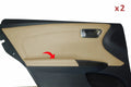 Leather Rear Door Panel Armrest Cover for Toyota Avalon (2013–2018) Beige