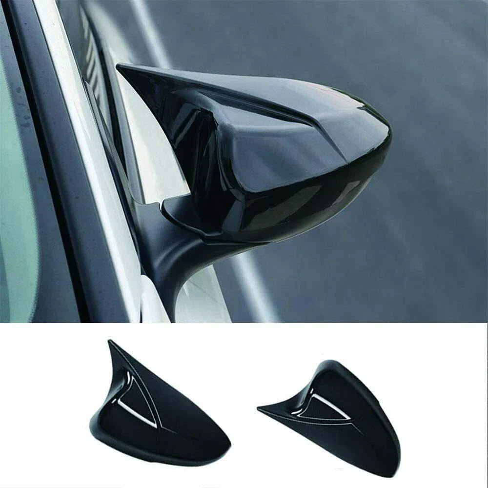 Glossy Black Side Rearview Mirror Cover Cap Trim for Honda Accord (2018–2020)