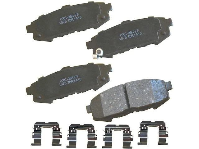 Set of 4 Rear Brake Pads for Mazda MPV (2004–2006) JV821WJ