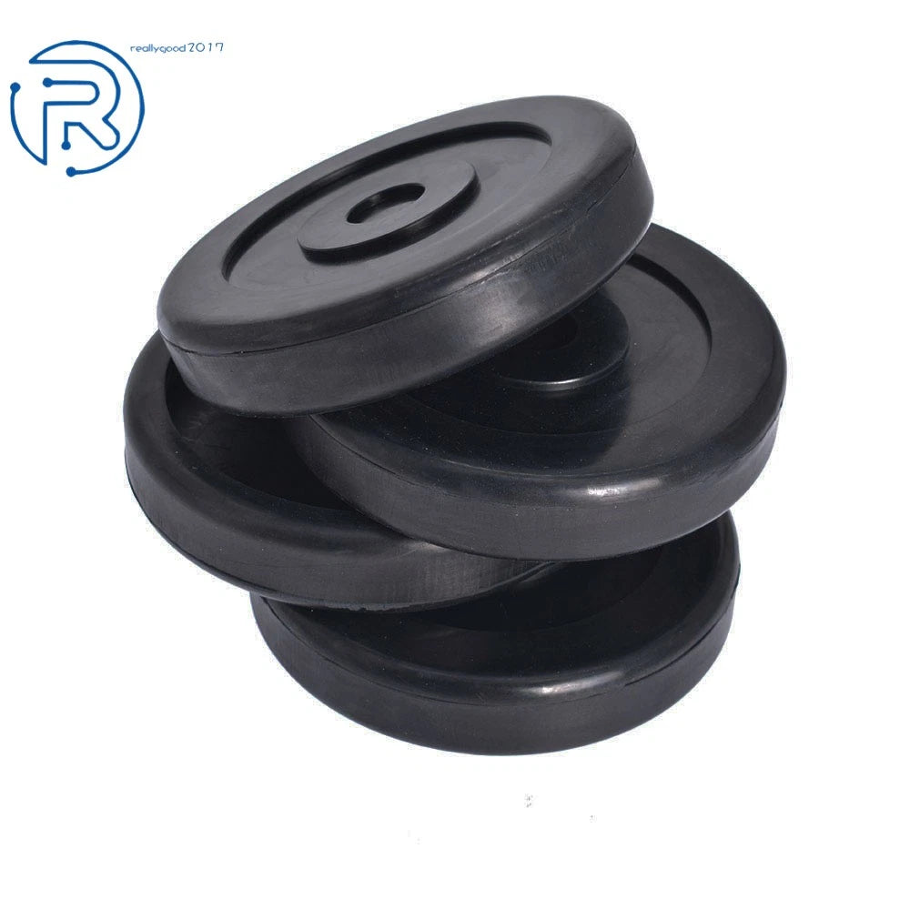 Set of 4 Round Rubber Arm Pads for BendPak Dannmar Lifts