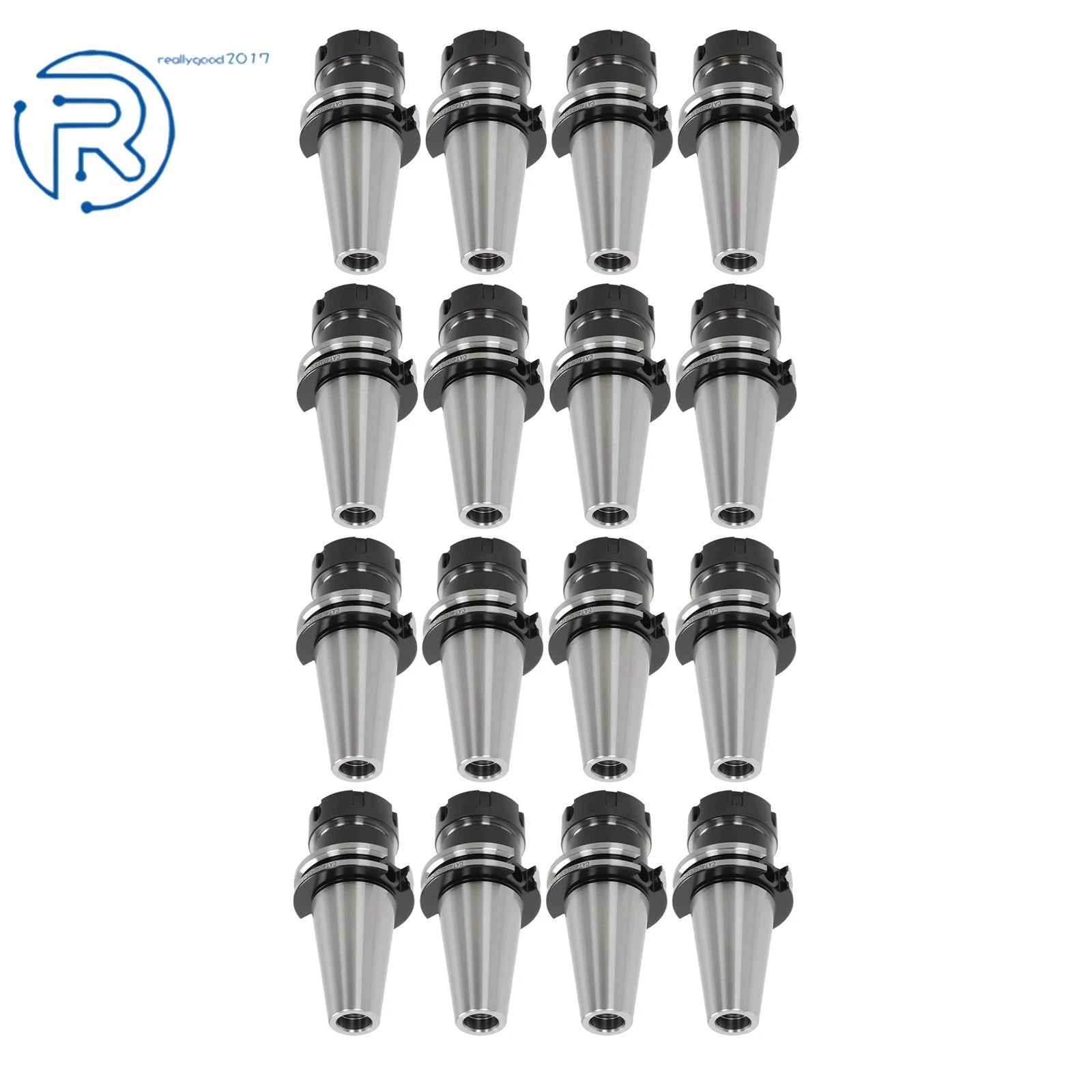 16 Pack ER32 Collet Chuck Tool Holder for CNC Milling Machine (Fit CAT40)