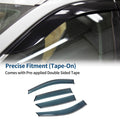 Set of 4 Window Deflectors for Hyundai Tucson (2010–2015)