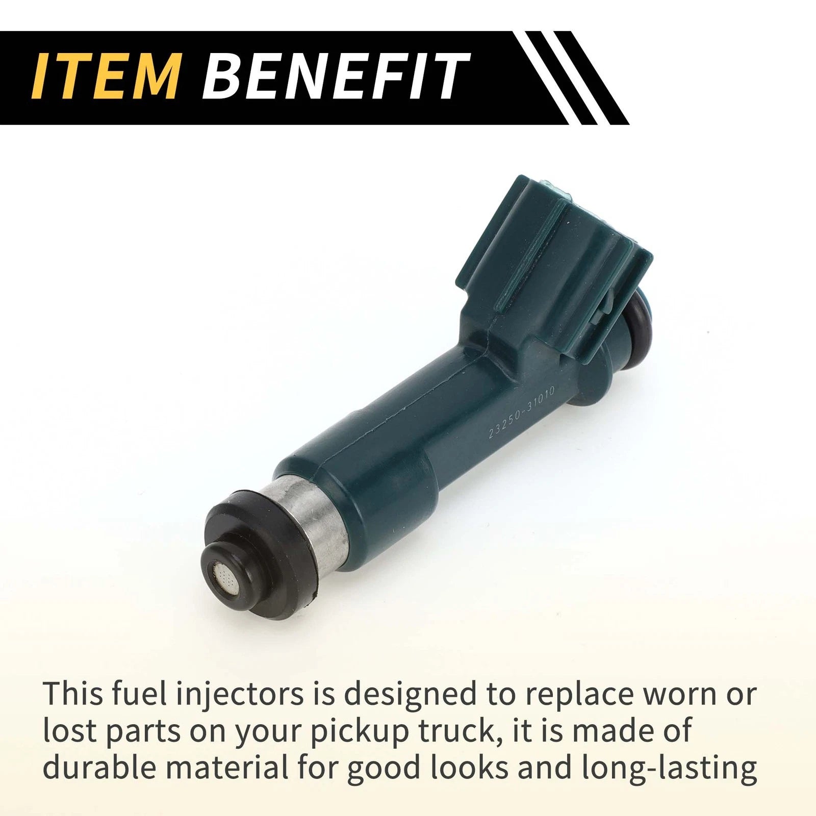 Fuel Injector for Toyota 4Runner (2003–2009) No. 2320939015 12 Holes Green