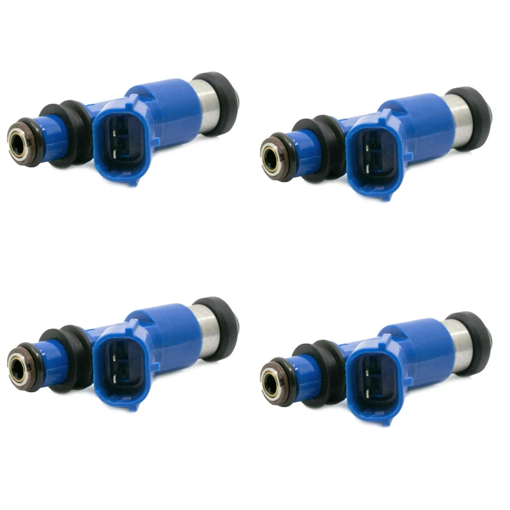 Set of 4 Dark Blue 565cc Fuel Injectors for Subaru WRX / STI (2002–2021) 16611-AA720