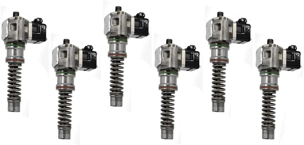 6X Fuel Injector Unit Pump 20450666 02112706 for Volvo D7D L110E L120E EC240B (2000–2005)