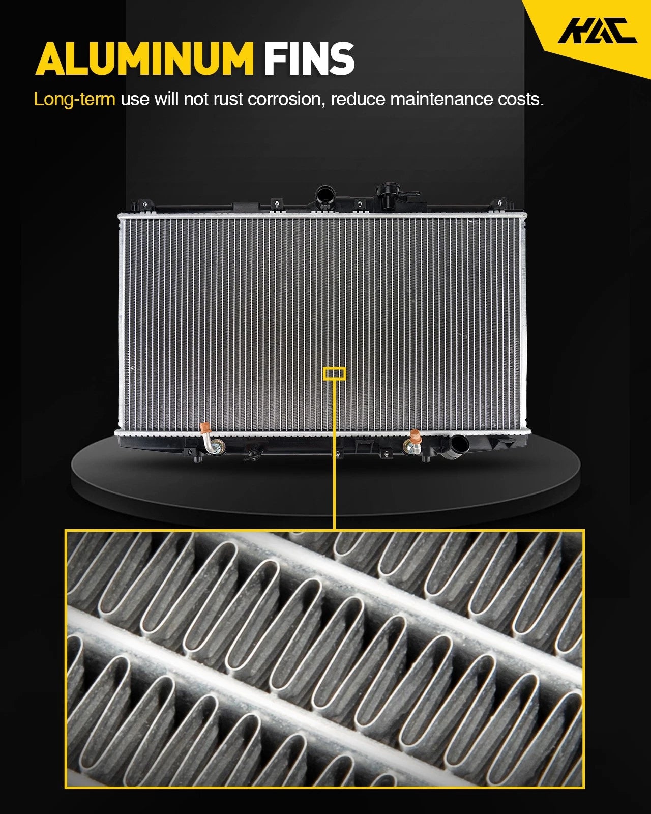 Car Cooling Radiator Assembly for Honda Accord (1994–1997)
