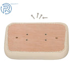 2X White Seat Back Cushion Assembly for Club Car DS (1979-2000.5)