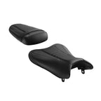 Black Driver & Passenger Seats for Suzuki GSXR600 GSXR750 (2008–2010)