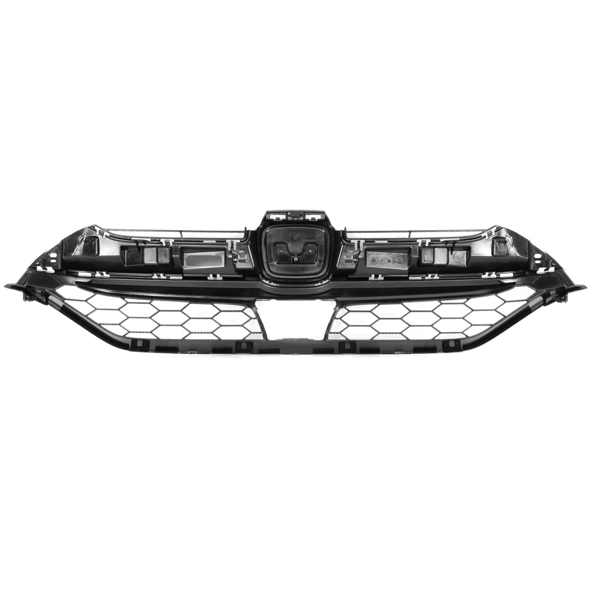 Honeycomb Mesh Upper Grille for Honda CR-V (2017–2019) w/Badge Slot
