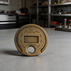 Coin Style Gap Gauge Tool for Measuring Small Gaps (0.02 to 0.1 Inches)